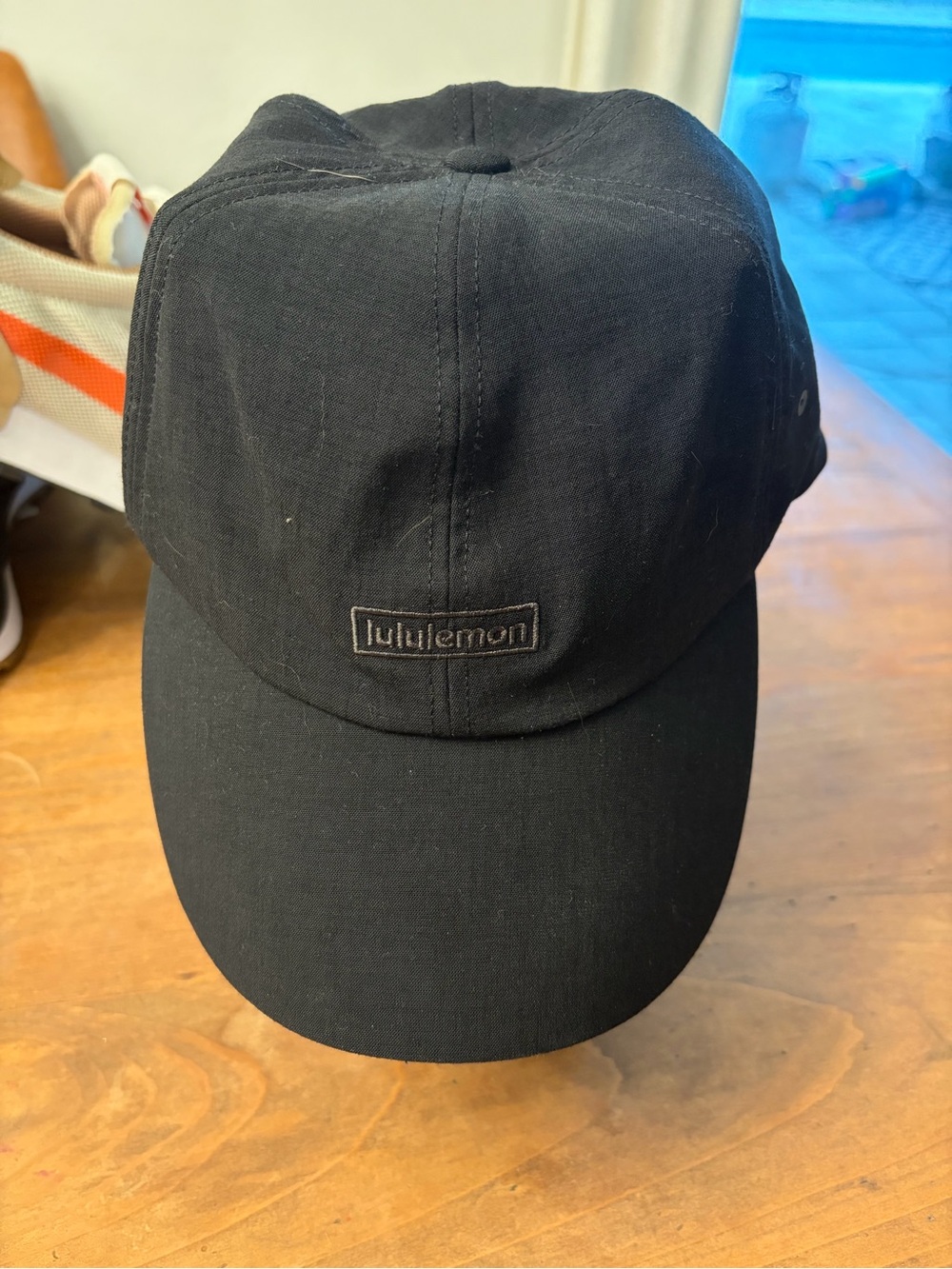 lululemon athletica Black Logo Baseball Cap